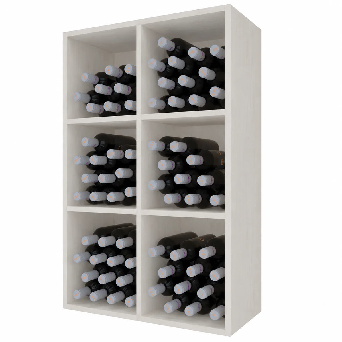 Wine rack for 90 bottles Expovinalia Corullón Godello 2526 – White pine – EW2526