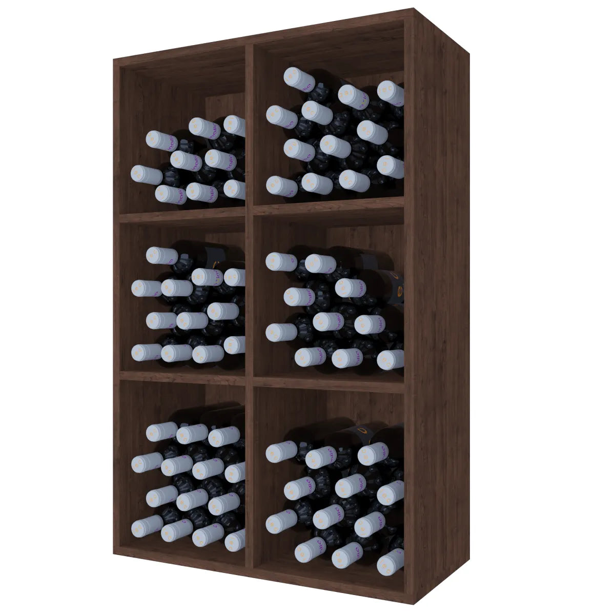 Wine rack for 90 bottles Expovinalia Corullón Godello 2526 – Dark pine – HX2526