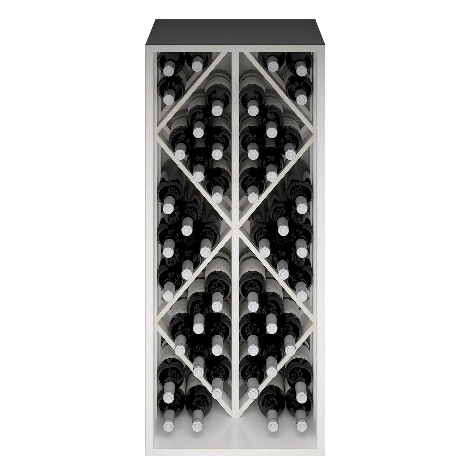 Pinewood wine rack with diamonds for 48 bottles, Expovinalia Godello EW2532
